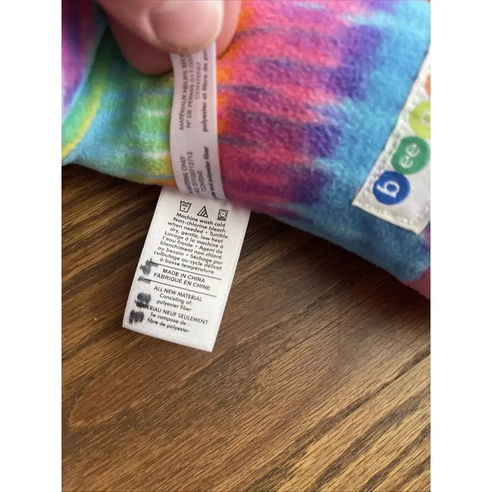 Melissa & Doug Beeposh Rainbow Giraffe Plush Tie-Dye Large W Tags 21”